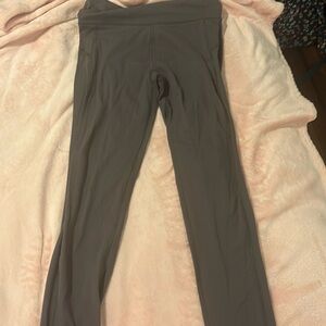 Dark gray full length leggings